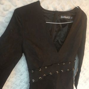 Boutique Boohoo suede lightweight romper